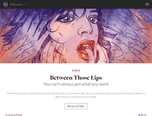 Tablet Screenshot of popularium.com